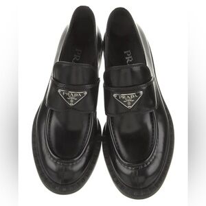 Prada leather loafers oxfords 6 IT36